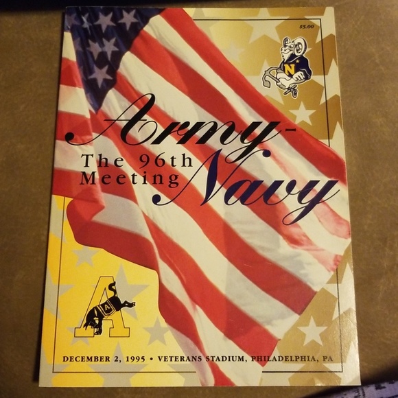 Army Vs Navy - 96th Meeting Football Program 12/2/95 - Picture 2 of 2